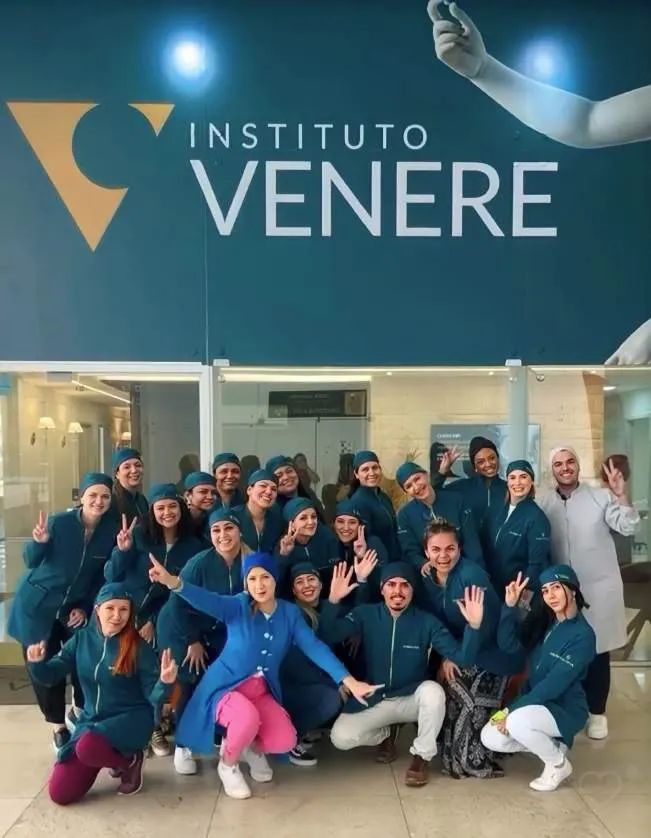 Aula prática no Instituto Venere